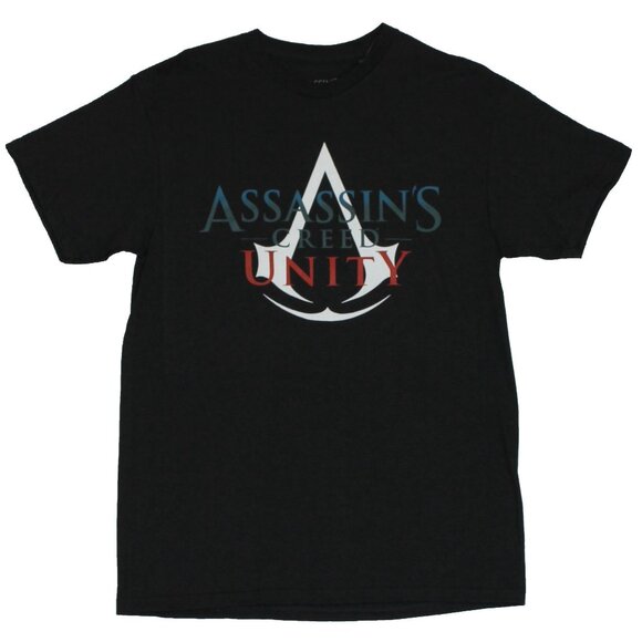 New! Assassin's Creed Unity Logo T-Shirt Ubisoft Videogame - Picture 1 of 2